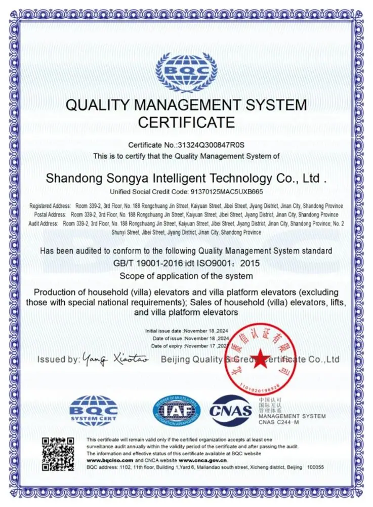 Levitex certificate 3